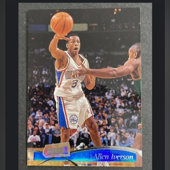 97 Allen Iverson Topps Basketball Card - Picture 4 of 5